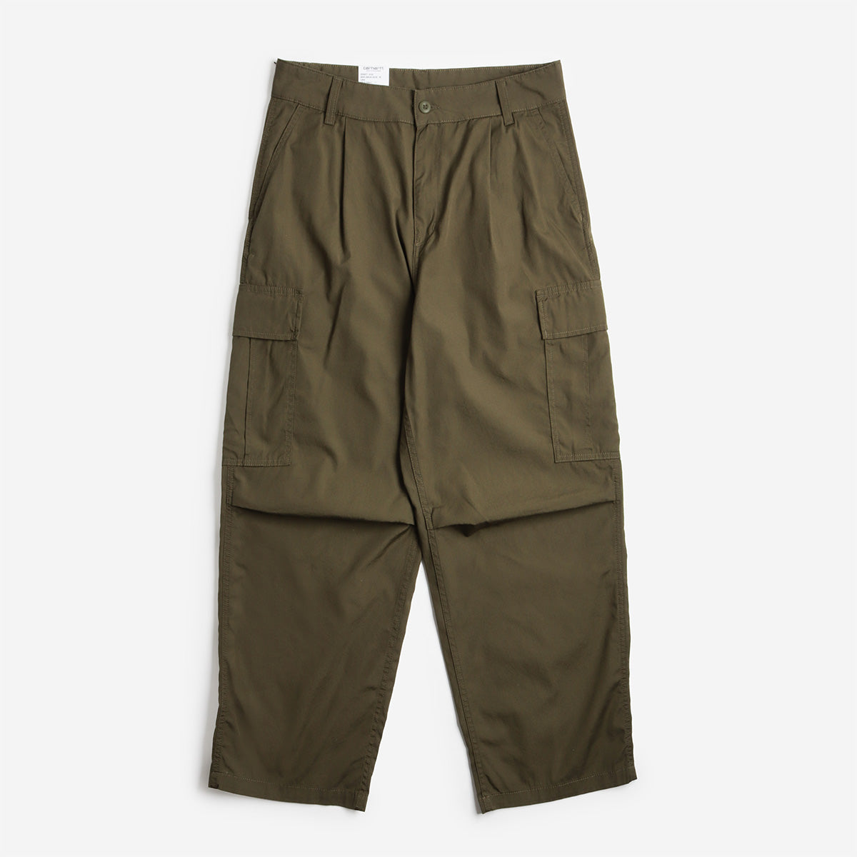 Carhartt WIP Cole Cargo Pant, Turtle (Rinsed), Detail Shot 1