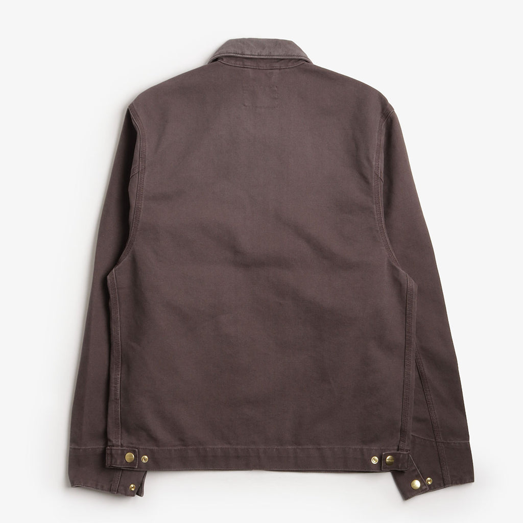 Carhartt WIP Detroit Jacket, Shale Shale (Stone Canvas), Detail Shot 2