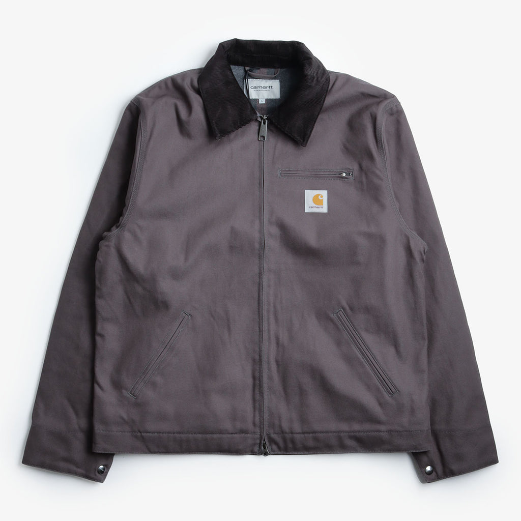 Carhartt WIP Detroit Jacket (Winter), Graphite Black (Rigid), Detail Shot 1