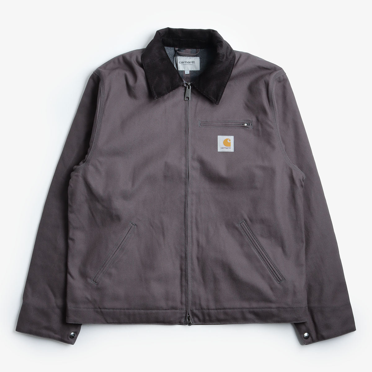 Carhartt WIP Detroit Jacket (Winter), Graphite Black (Rigid), Detail Shot 1