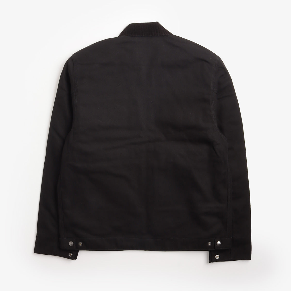 Carhartt WIP Detroit Jacket in Black, back view