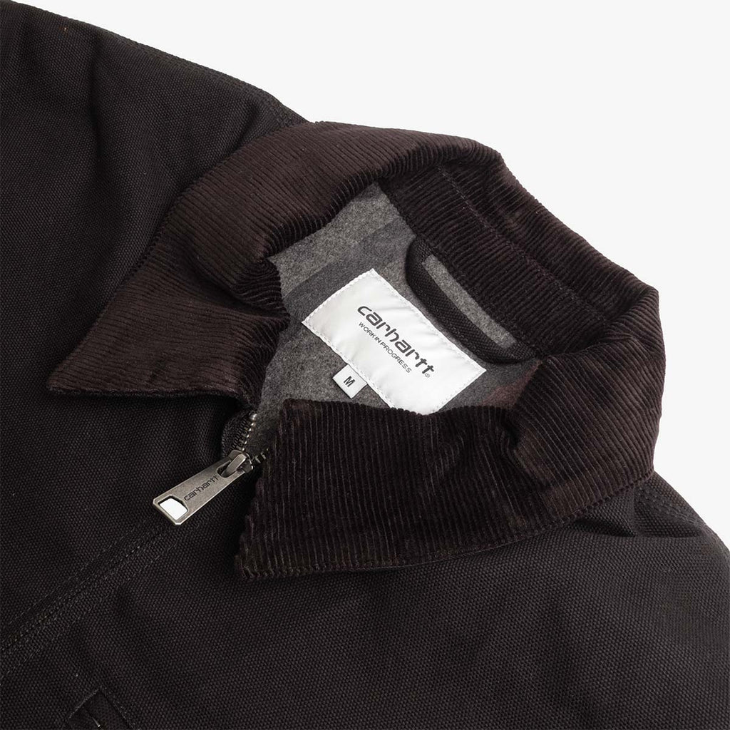 Corduroy collar and blanket-lined interior, Carhartt WIP Detroit jacket