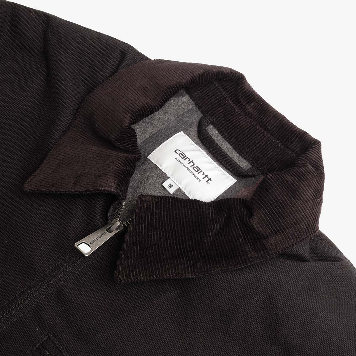 Corduroy collar and blanket-lined interior, Carhartt WIP Detroit jacket