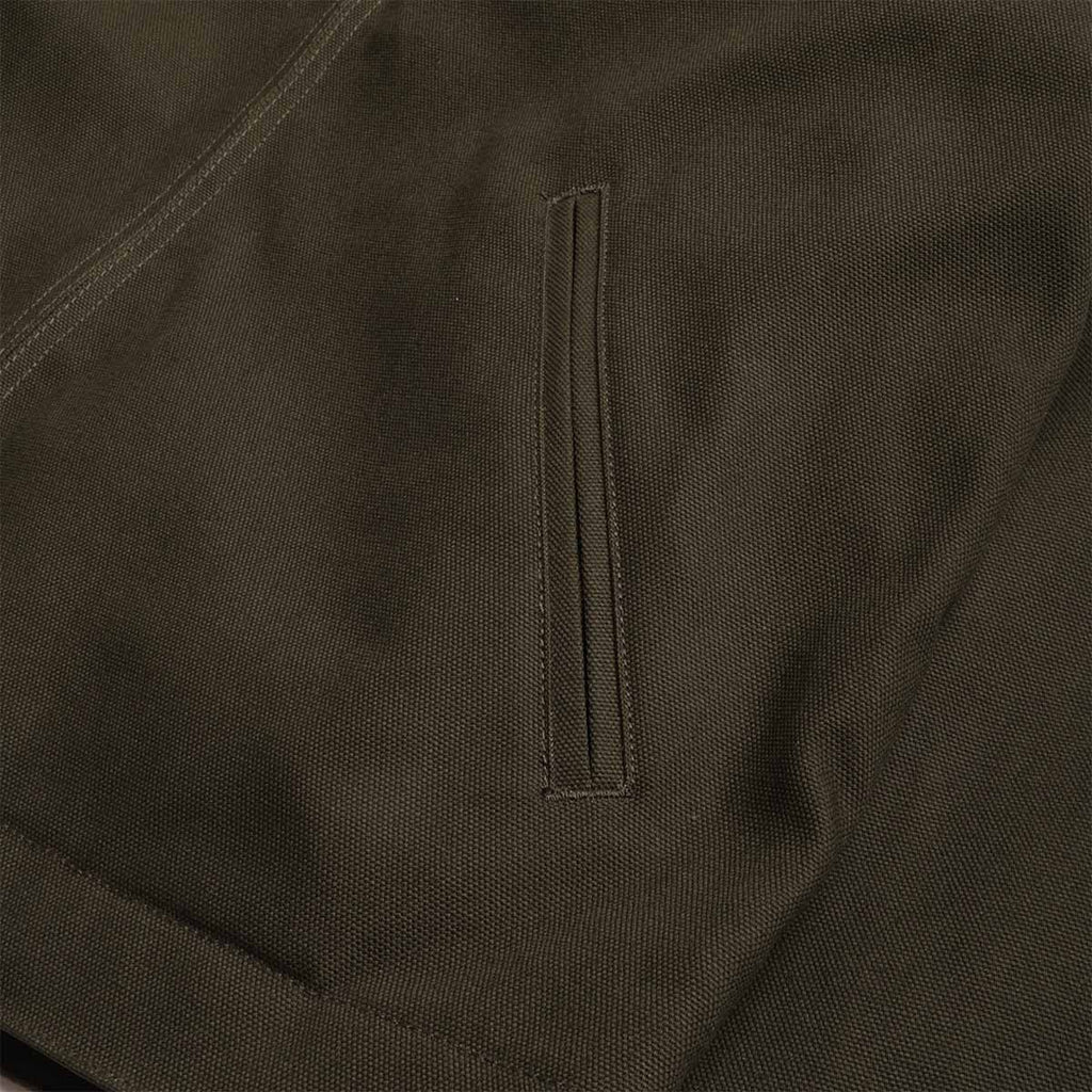 Carhartt WIP Detroit Jacket (Winter), Olive Black Rigid, Detail Shot 3
