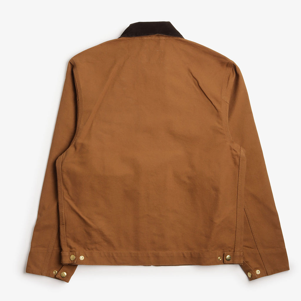 Carhartt WIP Detroit Jacket, Hamilton Brown Tobacco (Rinsed), Detail Shot 6