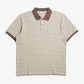 Carhartt WIP Dion Polo Shirt, Dion Stripe Wax, Detail Shot 1