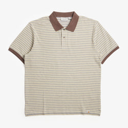 thumbnail Carhartt WIP Dion Polo Shirt, Dion Stripe Wax, Detail Shot 1