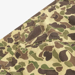 thumbnail Carhartt WIP Duck Detroit Jacket, Camo Duck  Green (Stone Washed), Detail Shot 2