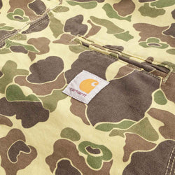 thumbnail Carhartt WIP Duck Detroit Jacket, Camo Duck  Green (Stone Washed), Detail Shot 3