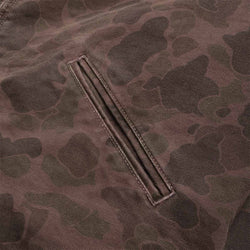 thumbnail Carhartt WIP Duck Detroit Jacket, Camo Duck Green Porphyry (Garment Dyed), Detail Shot 5