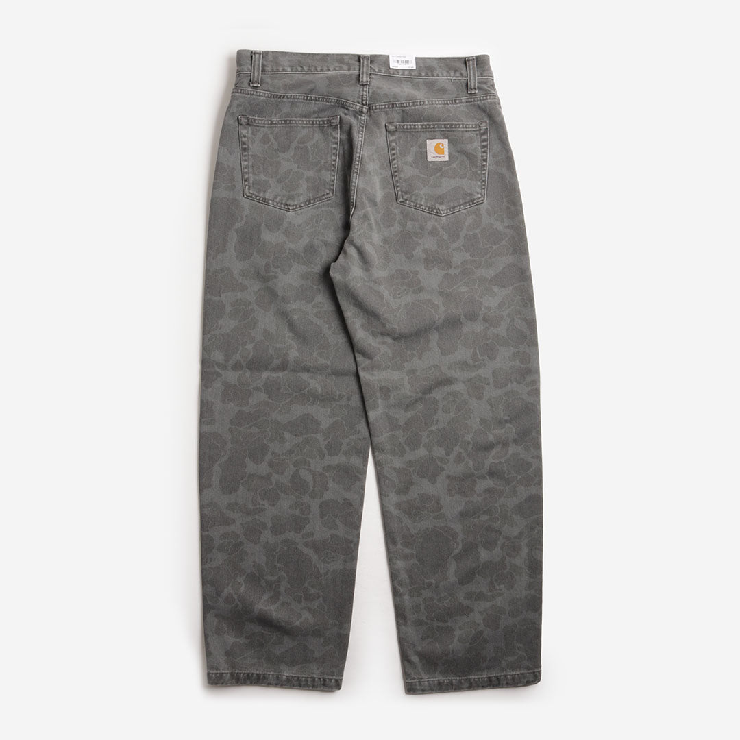 main Carhartt WIP Duck Landon Pant, Camo Duck Black (Heavy Bleached), Detail Shot 2