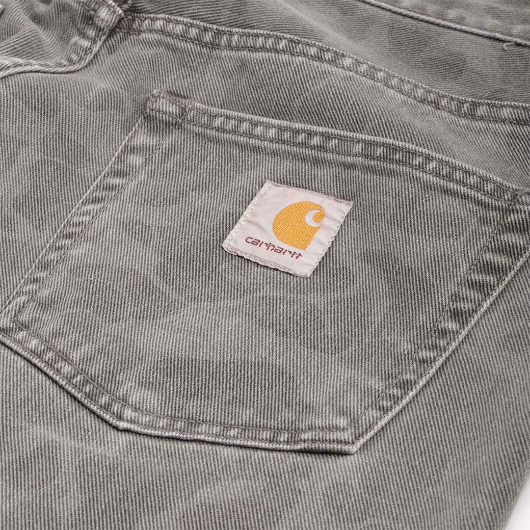 main Carhartt WIP Duck Landon Pant, Camo Duck Black (Heavy Bleached), Detail Shot 3