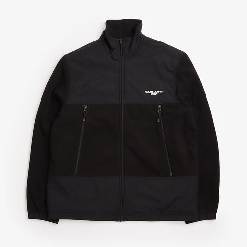 Carhartt WIP Edmore Jacket in Black, front view
