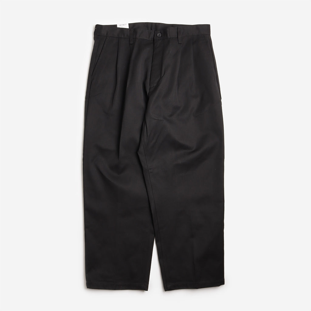 Carhartt WIP Evan Pant, Black (Rigid), Detail Shot 1