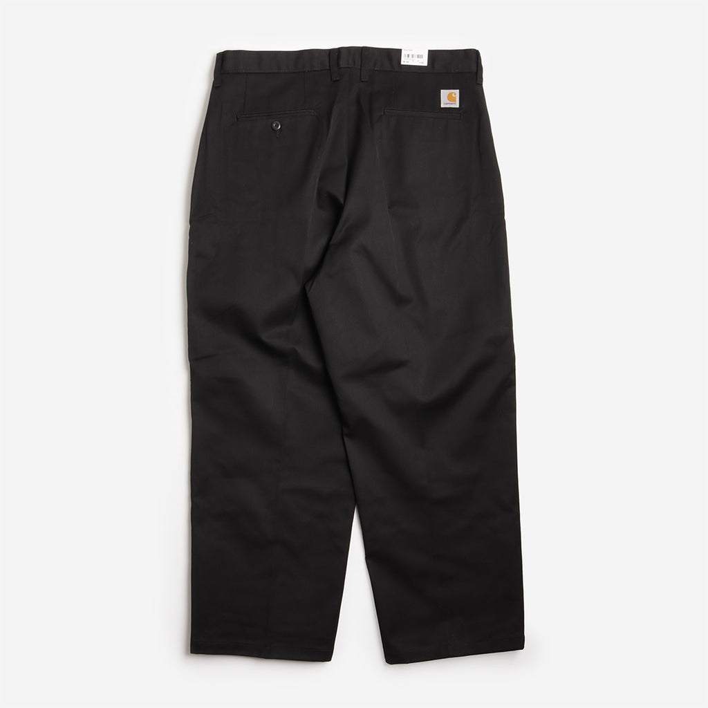 Carhartt WIP Evan Pant, Black (Rigid), Detail Shot 2