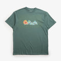 Carhartt WIP Experiential T-Shirt, Silver Pine, Detail Shot 1