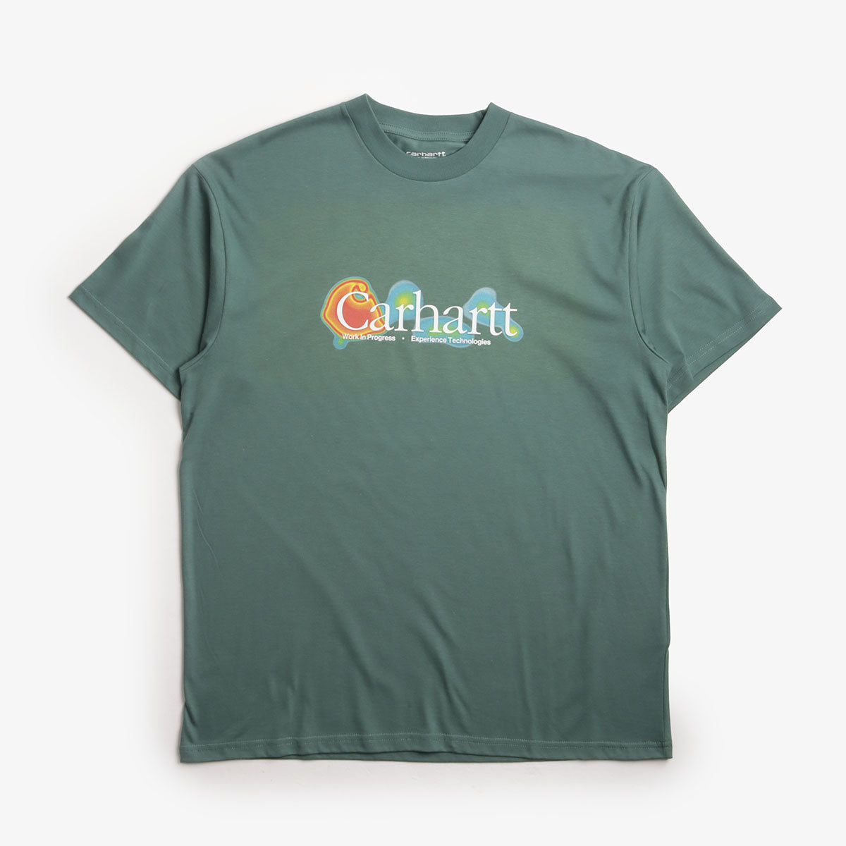 Carhartt WIP Experiential T-Shirt, Silver Pine, Detail Shot 1