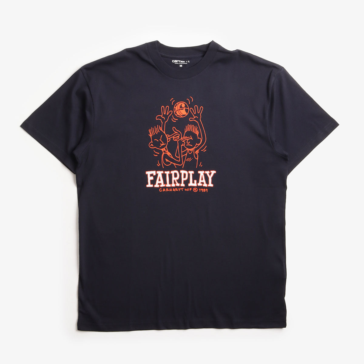 Carhartt WIP Fairplay T-Shirt, Dark Navy, Detail Shot 1