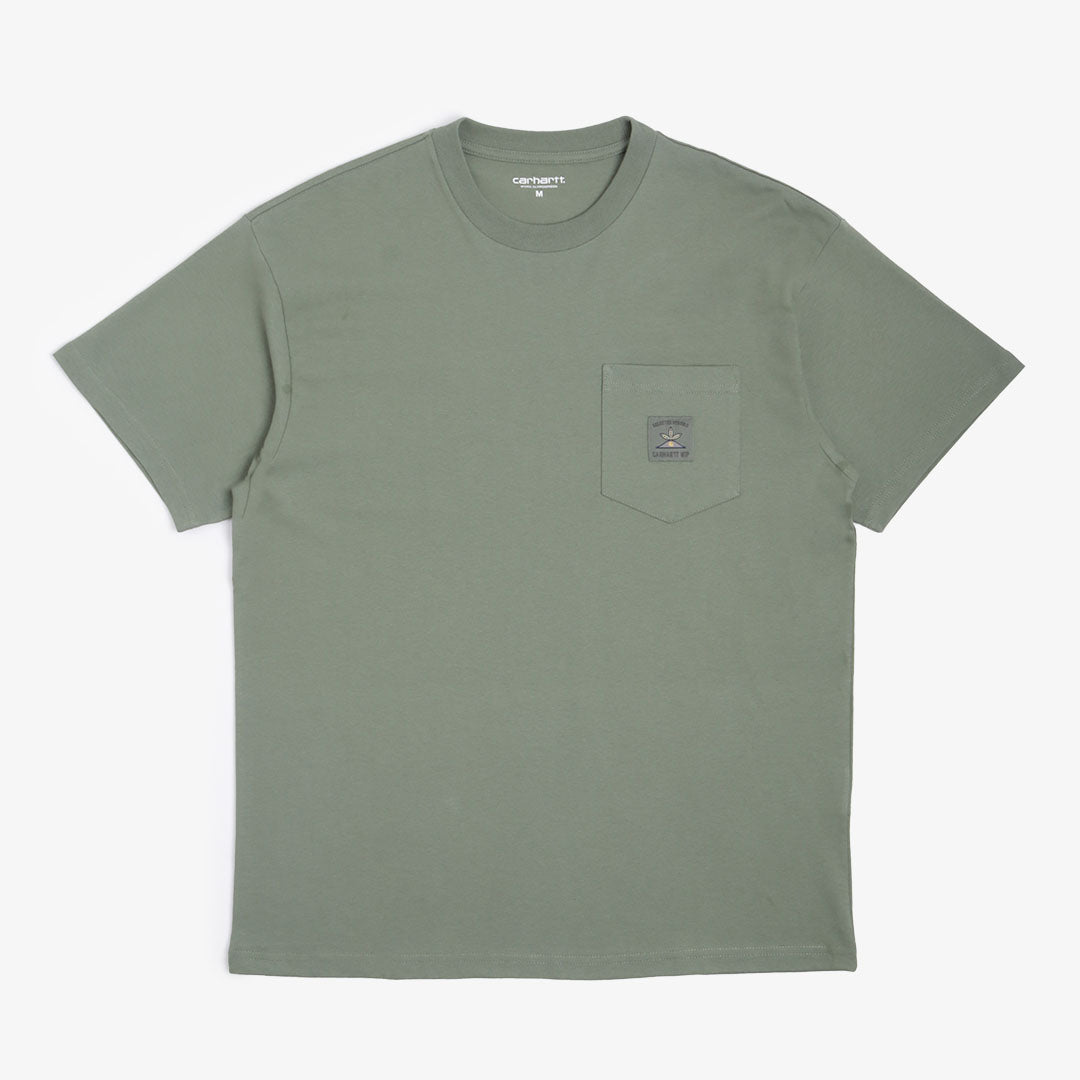 Carhartt WIP Field Pocket T-Shirt, Park, Detail Shot 4