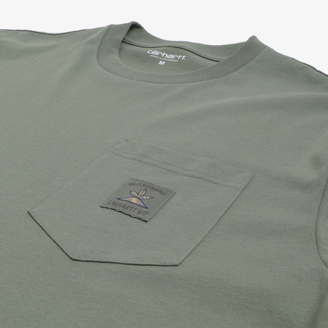 Carhartt WIP Field Pocket T-Shirt, Park, Detail Shot 6