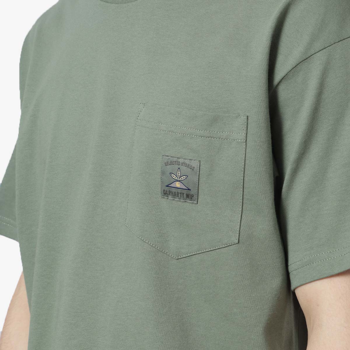 Carhartt WIP Field Pocket T-Shirt, Park, Detail Shot 2