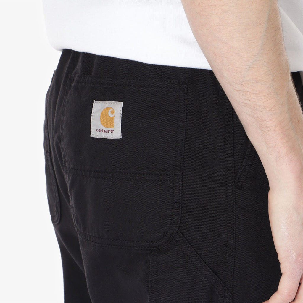 Carhartt WIP Flint Pant, Black (Garment Dyed), Detail Shot 2