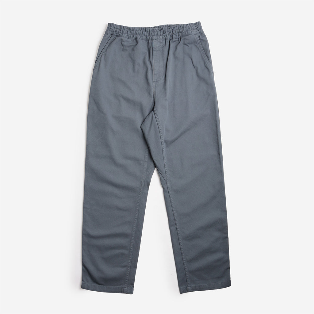 Carhartt WIP Flint Pant, Cozy Blue (Garment Dyed), Detail Shot 1