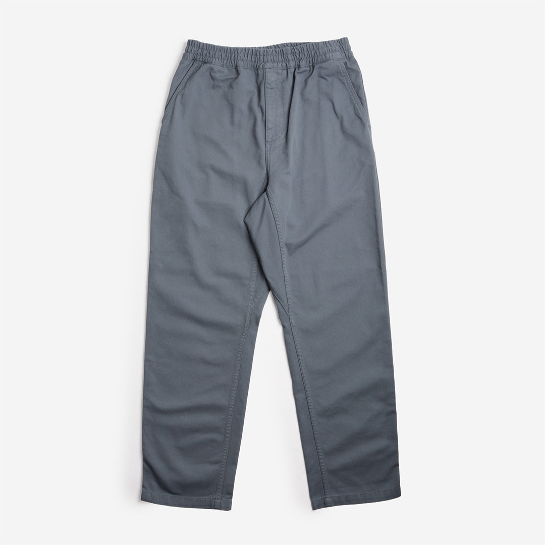 Carhartt WIP Flint Pant, Cozy Blue (Garment Dyed), Detail Shot 1