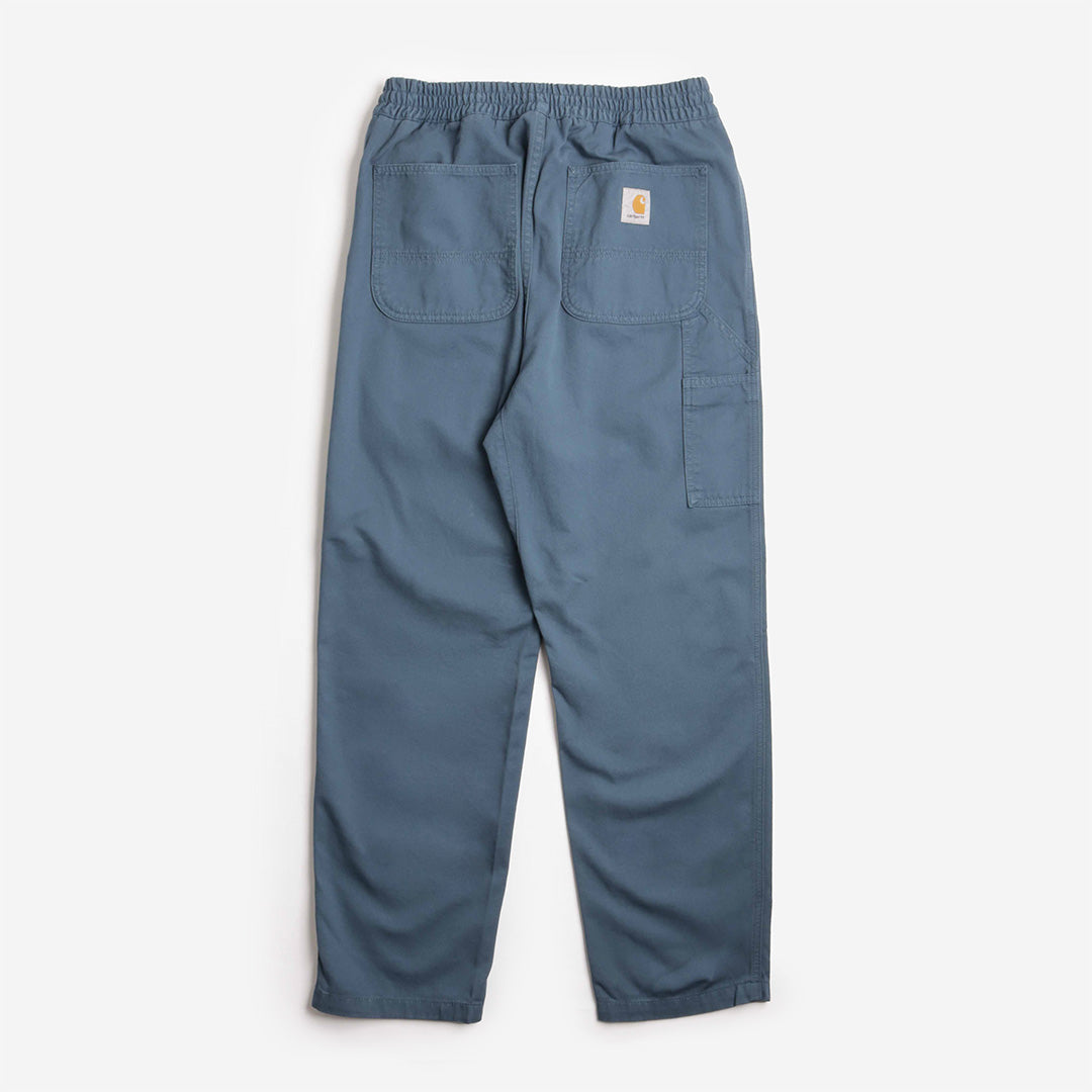 Carhartt WIP Flint Pant, Office Blue (Garment Dyed), Detail Shot 2