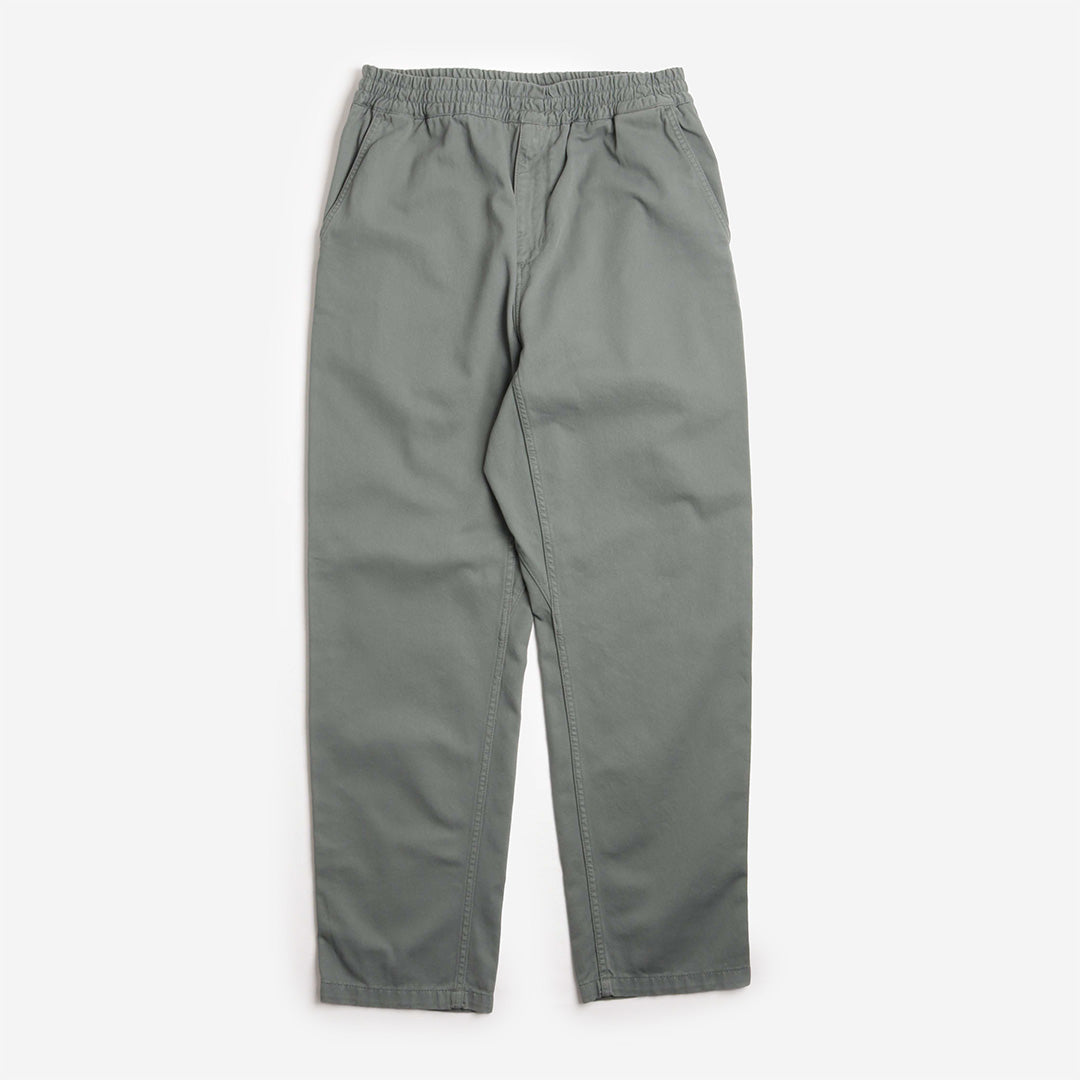 Carhartt WIP Flint Pant, Velvet Green (Garment Dyed), Detail Shot 1