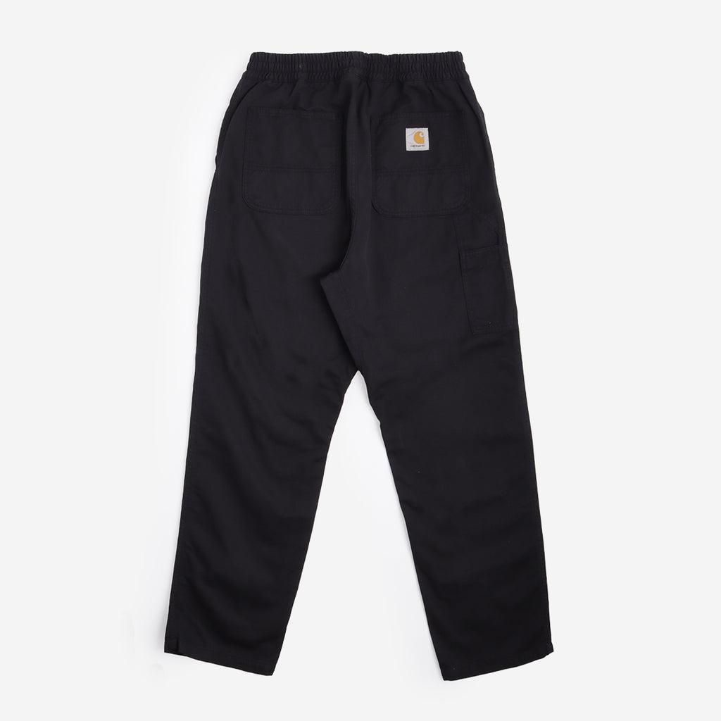 Carhartt WIP Flint Pant, Black (Garment Dyed), Detail Shot 7