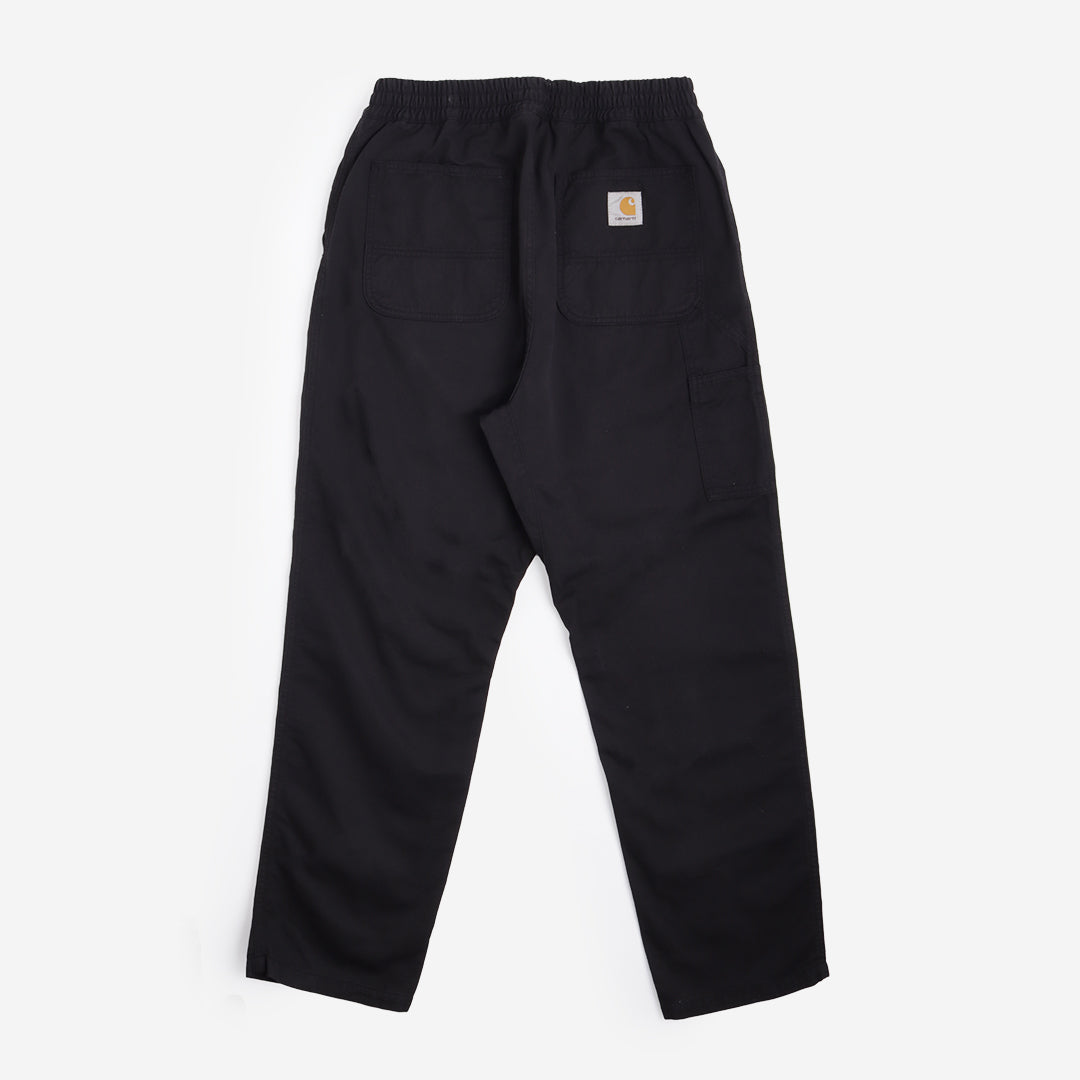 Carhartt WIP Flint Pant, Black (Garment Dyed), Detail Shot 7