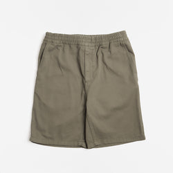 thumbnail Carhartt WIP Flint Shorts, Leaf (Garment Dyed), Detail Shot 1