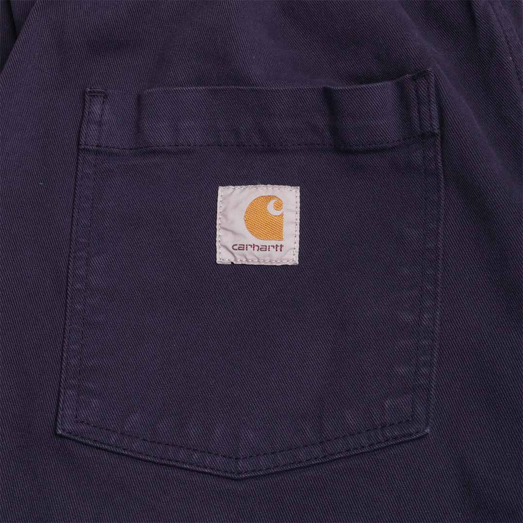Carhartt WIP Floyde Shorts, Air Force Blue (Garment Dyed), Detail Shot 4