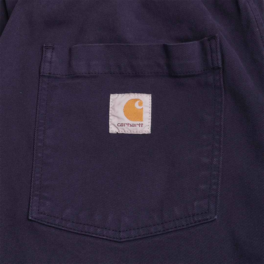Carhartt WIP Floyde Shorts, Air Force Blue (Garment Dyed), Detail Shot 4