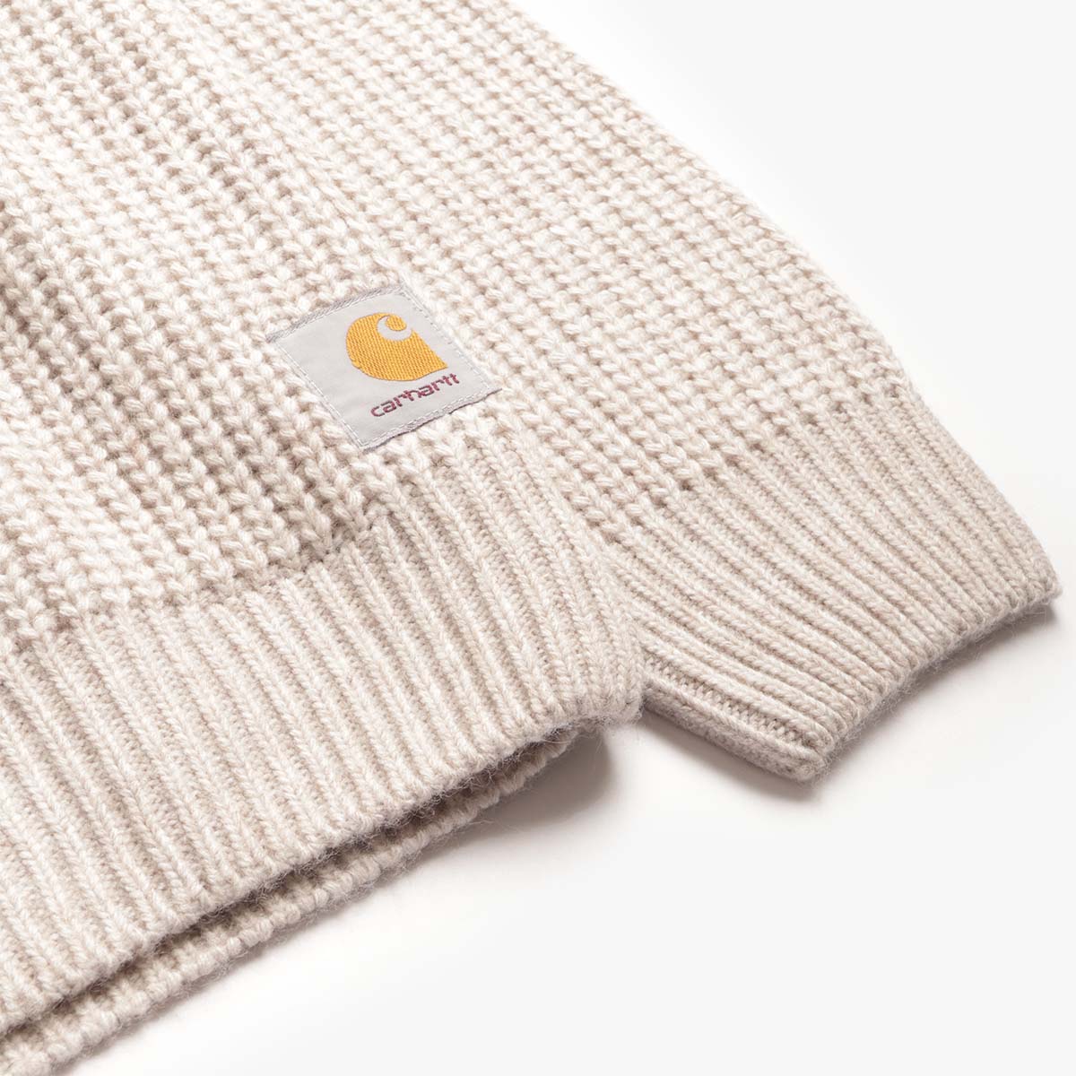 Carhartt WIP Firth Sweater, Fleur De Sel, Detail Shot 2
