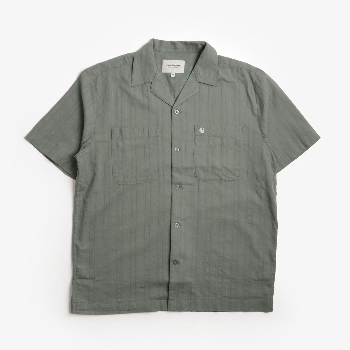 Carhartt WIP Gareth Shirt, Velvet Green, Detail Shot 1
