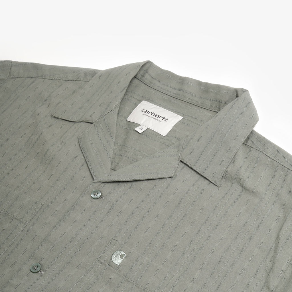 Carhartt WIP Gareth Shirt, Velvet Green, Detail Shot 3