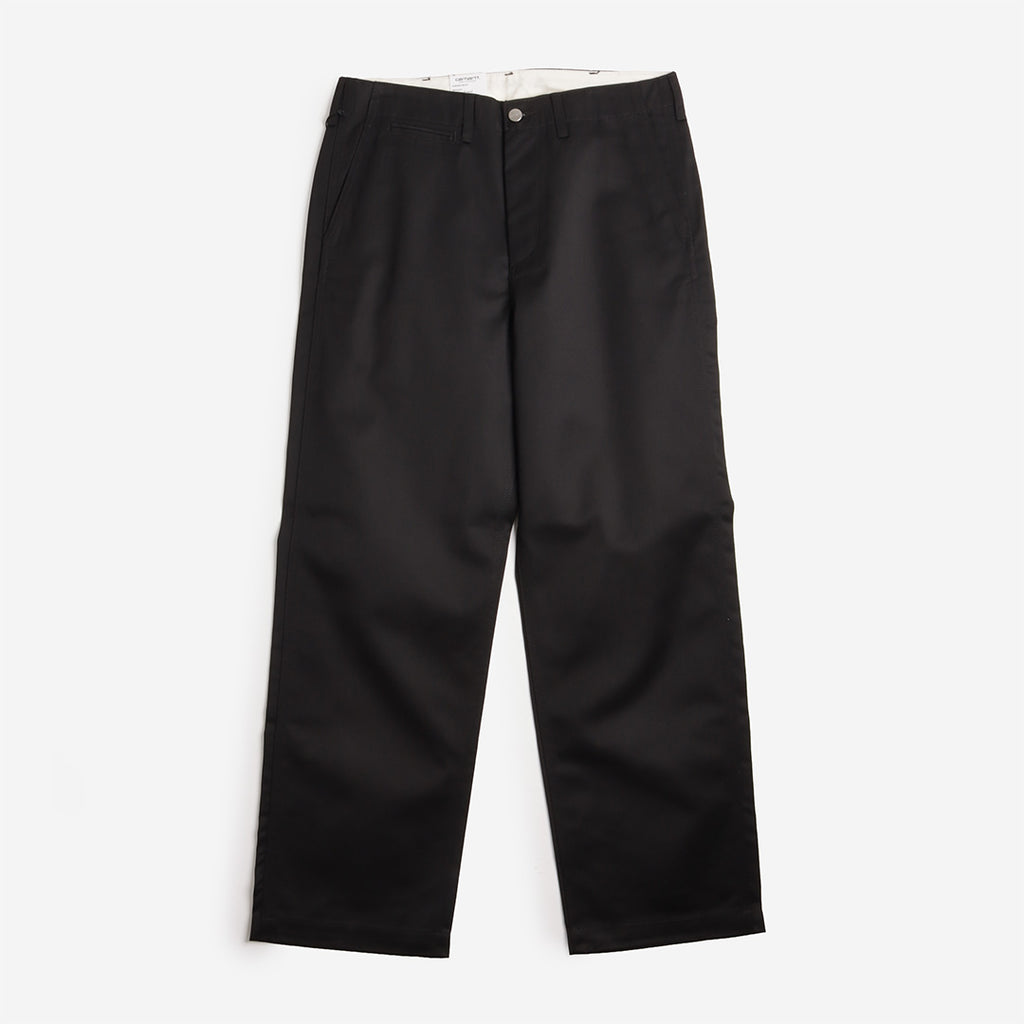 Carhartt WIP Harold Pant, Black (Rigid), Detail Shot 1