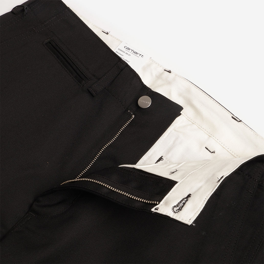 Carhartt WIP Harold Pant, Black (Rigid), Detail Shot 2