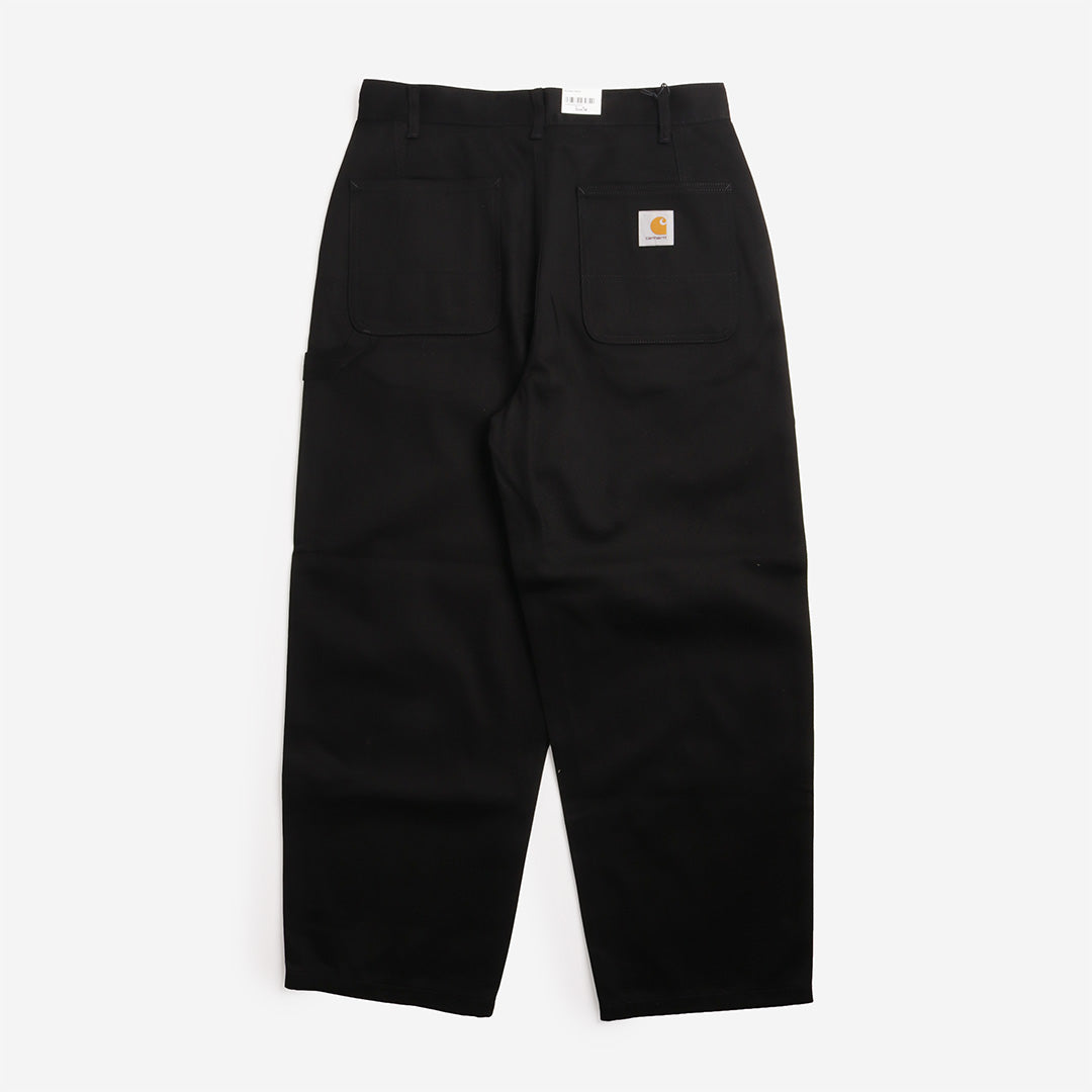 Carhartt WIP Holden Pant in Black, back view