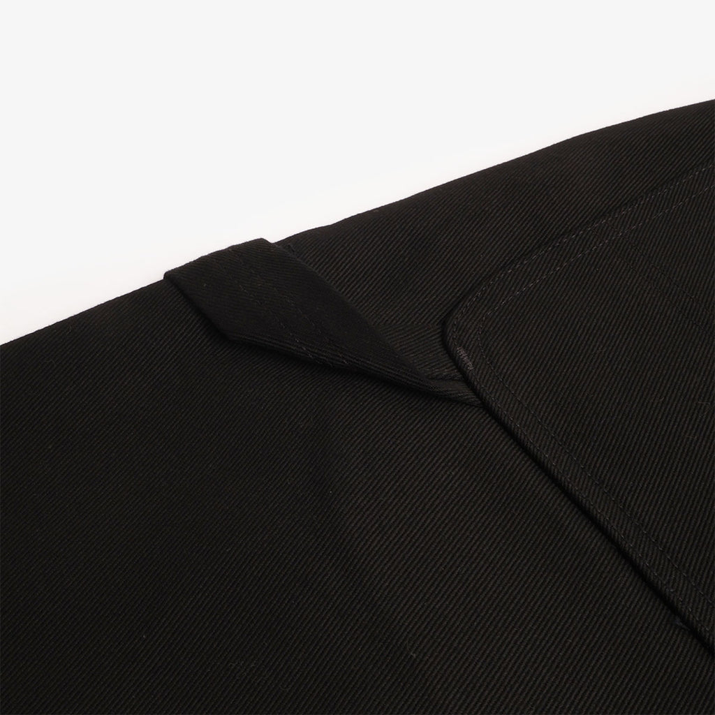 Cotton twill texture, black Holden Pant