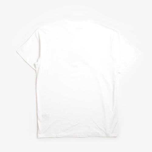 Carhartt WIP Ink Lab T-Shirt, White, Detail Shot 2