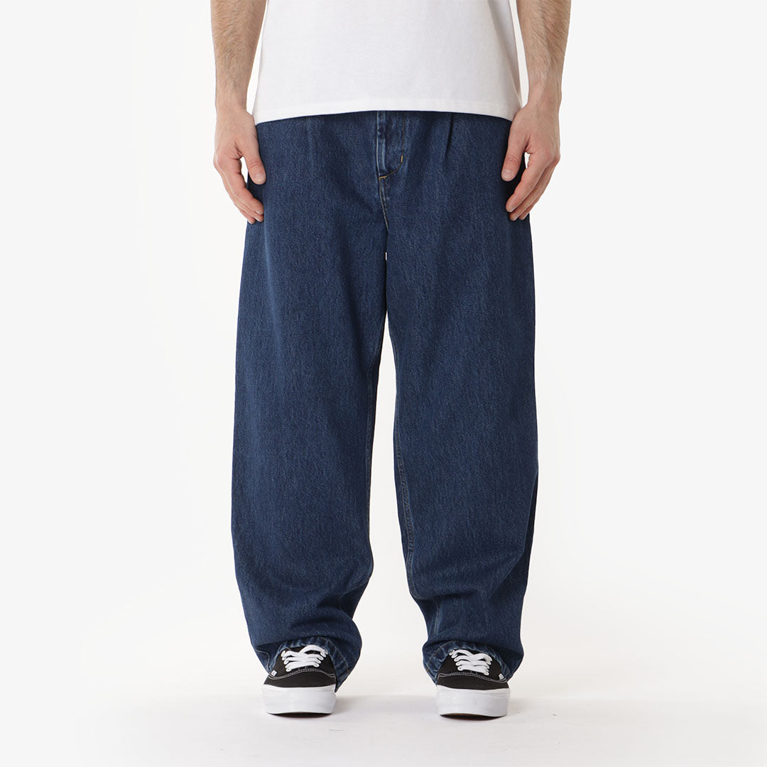 Carhartt WIP Jace Pant, Blue (Stone Washed), Detail Shot 1