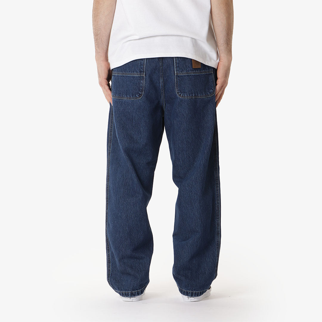 Carhartt WIP Jace Pant, Blue (Stone Washed), Detail Shot 4