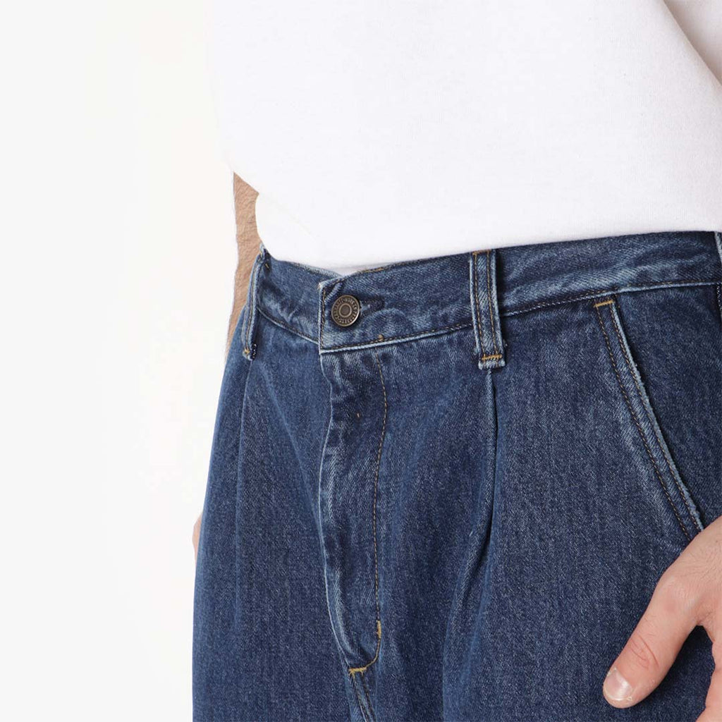 Carhartt WIP Jace Pant, Blue (Stone Washed), Detail Shot 3