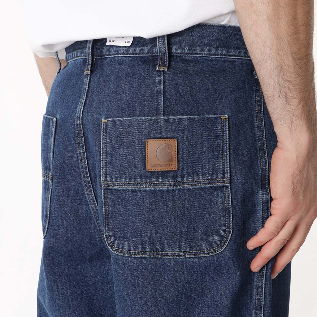 Carhartt WIP Jace Pant, Blue (Stone Washed), Detail Shot 2