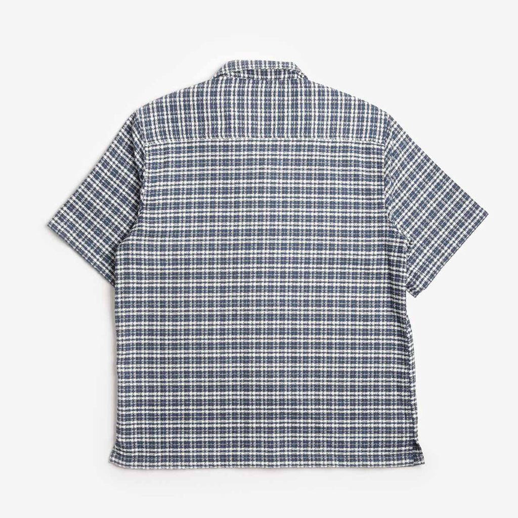 Carhartt WIP Kander Shirt, Kander Check Blue River, Detail Shot 2