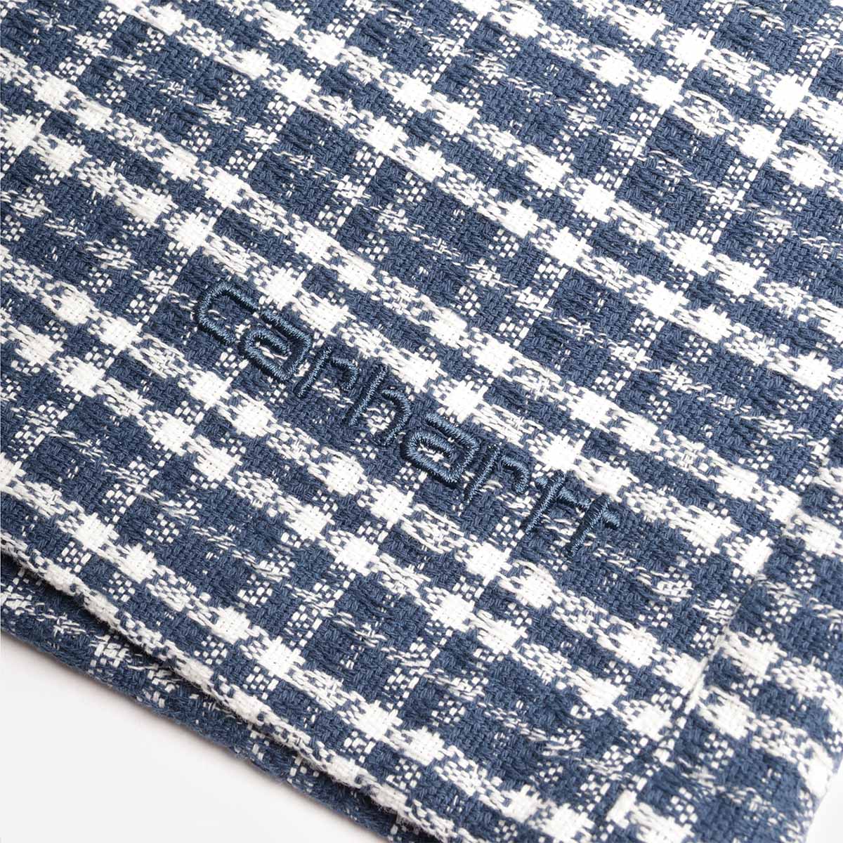 Carhartt WIP Kander Shorts, Kander Check Blue River, Detail Shot 4