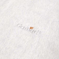 thumbnail Carhartt WIP Label T-Shirt, Ash Heather, Detail Shot 2